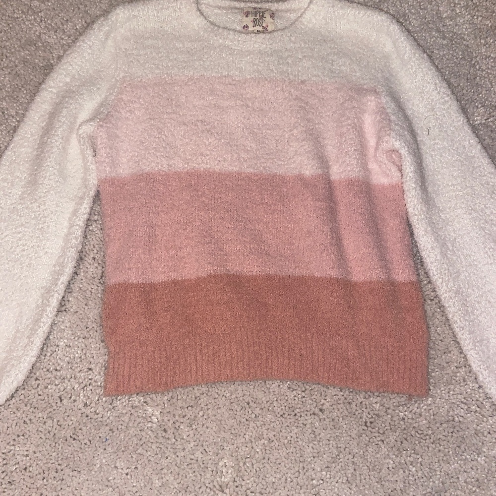 Sweater- ombre pink